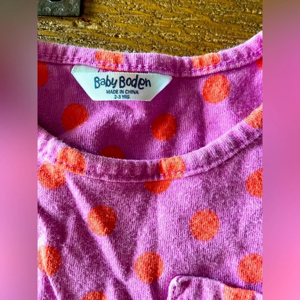Baby Boden Polka Dot dress
